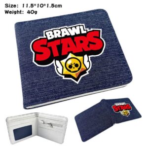 Brawl Stars LOGO Denim Men's Wallet