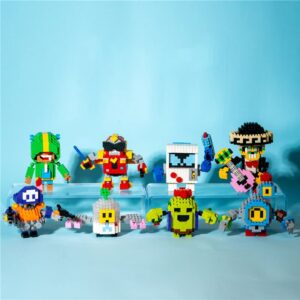 8 in 1 Sets Brawl Stars Figures The Child Buildable Kit (without display box)